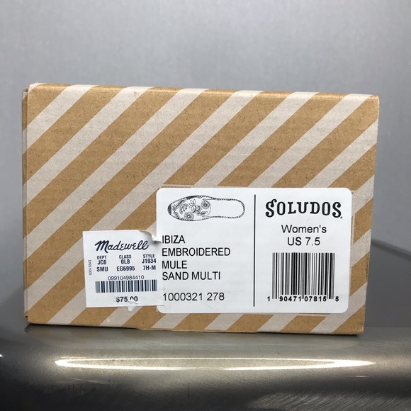 ▪️Soludos▪️Ibiza Embrodiered Mules - Picture 6 of 6